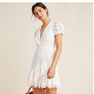 Yumi Kim Anthropologie Lara Lace Mini Dress